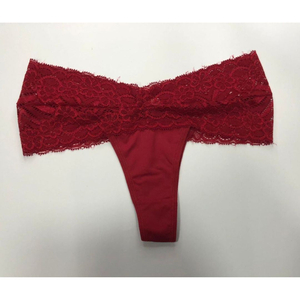 Calcinha Fio Dental Pietra Com Renda Edima Lingerie