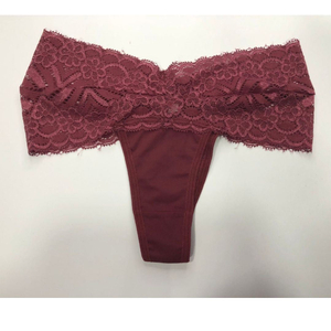 Calcinha Fio Dental Pietra Com Renda Edima Lingerie