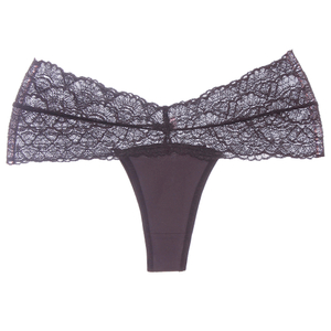 Calcinha Fio Dental Pietra Com Renda Edima Lingerie