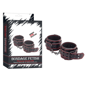 Algema Com Corrente E Fivelas Linha Bondage Fetish Lovetoy