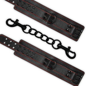 Algema Com Corrente E Fivelas Linha Bondage Fetish Lovetoy