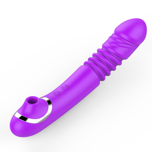 Vibrador Duplo Stretch 7 Modos De Vai E Vem E 7 Modos De Pulsação