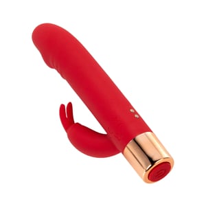 Vibrador Ponto G Dick Com Estimulador Clitoriano Rabbit 7 Vibrações Aphrodisia