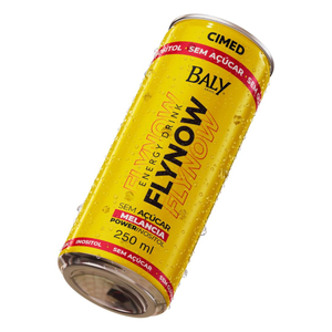 Flynow Baly Energy Drink Melancia Zero Açúcar Lata 250ml Cimed