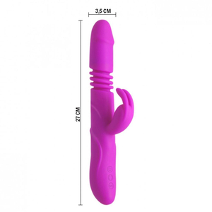 Vibrador Ponto G Ward 4 Funções De Rotação E 12 Vibrações Pretty Love