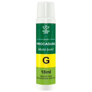 Pirocadura Gel Masculino Intensificador De Ereção 18ml Secred Love