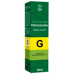 Pirocadura Gel Masculino Intensificador De Ereção 18ml Secred Love