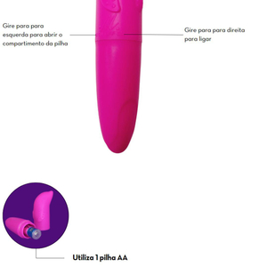 Vibrador Ponto G Golfinho Dupla Estimulação Vibe Toys