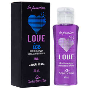 Love Ice óleo Beijável 35ml Sofisticatto