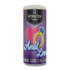 Anal Love Bolinha Com óleo Para Massagem Corporal 03 Unidades Satisfaction Caps