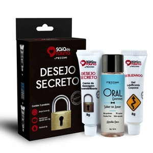 Kit Desejo Secreto Linha Saia Da Rotina Pessini