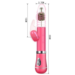 Vibrador Ponto G Rabbit 9 Vibrações 6 Modos De Vai E Vem E Rotação Vibe Toys