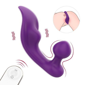 Vibrador De Calcinha Chomper Com Penetrador 9 Modos De Vibração Shande