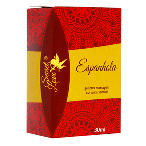 Espanhola Gel Para Massagem 30ml Secret Love