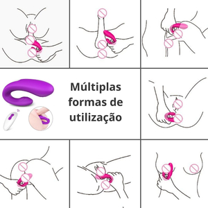 Vibrador Casal Enjoy 9 Modos De Vibração S-hande