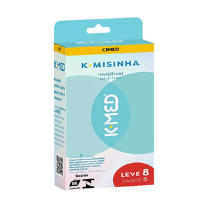 K-misinha Invisível Preservativo Masculino Leve 8 Pague 6 Unidades Cimed