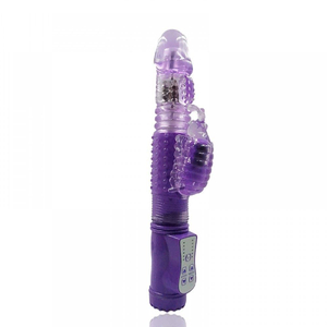 Vibrador Rotativo Sobe Desce Butterfly 25 X 3,5 Cm