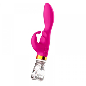 Vibrador Love Com Estimulador Clitoriano Rabbit 10 Níveis Vibratórios Hantewei