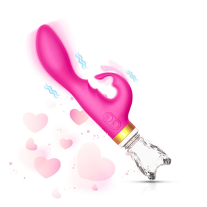 Vibrador Love Com Estimulador Clitoriano Rabbit 10 Níveis Vibratórios Hantewei