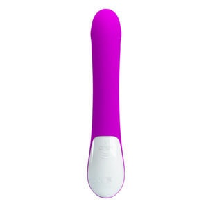 Vibrador Ponto G Clement 30 Vibrações Com Estimulador Clitoriano Pretty Love