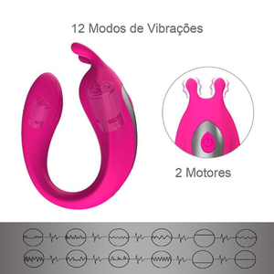 Vibrador De Casal Com Controle Remoto Mody 12 Vibrações Vibe Toys