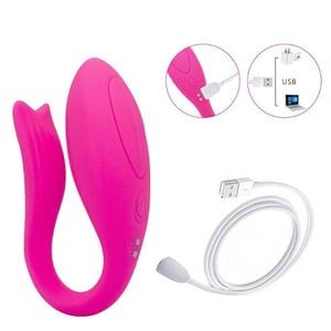 Vibrador De Casal Com Controle 12 Modos De Vibrações Ariel Vibe Toys