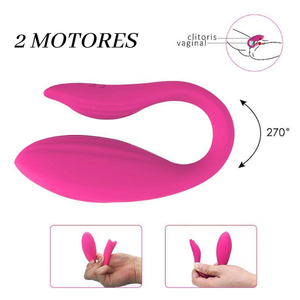 Vibrador De Casal Com Controle 12 Modos De Vibrações Ariel Vibe Toys