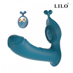 Vibrador De Calcinha Fluffly Com Controle 10 Modos De Vibração Lilo