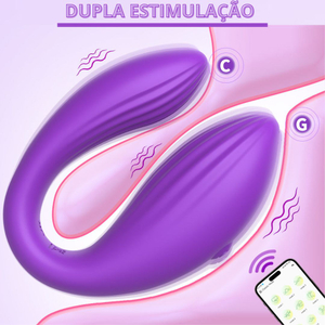 Vibrador De Casal 10 Modos De Vibração Com Controle Via Aplicativo Mannuo