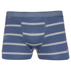 Cueca Boxer Adulto Em Algodão Com Listras Nawes