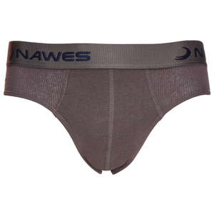 Cueca Slip Algodão Lateral Canelada E Elástico Personalizado Nawes