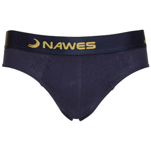 Cueca Slip Algodão Lateral Canelada E Elástico Personalizado Nawes