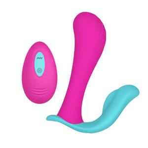 Heaven Vibrador Duplo 10 Modos De Vibração Com Controle Linha Vibra Collors Intt