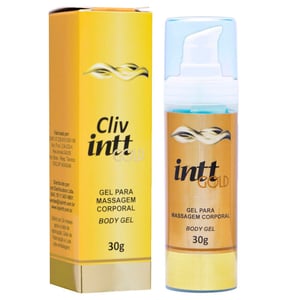 Gel Corporal Anestésico Cliv Intt Gold 30g  