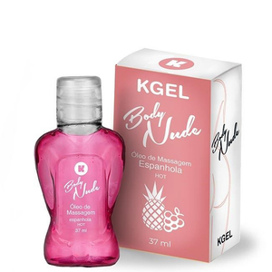 Body Nude óleo De Massagem Hot 37ml K-gel