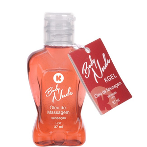 Body Nude óleo De Massagem Hot 37ml K-gel