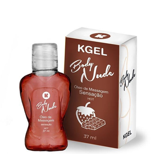 Body Nude óleo De Massagem Hot 37ml K-gel