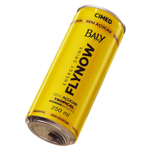 Flynow Baly Energy Drink Tropical Zero Açúcar Lata 250ml Cimed