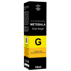 Metebala Lubrificante Siliconado 18ml Segred Love