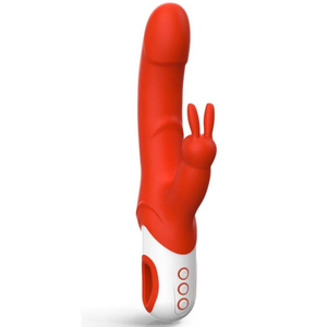 Vibrador Crazy Rabbit Luxury Ponto G 12 Modos De Vibração Intt