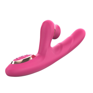 Vibrador Ponto G 3 Modos Vai E Vem 7 Modos De Vibração Com Batidinhas Pleasure