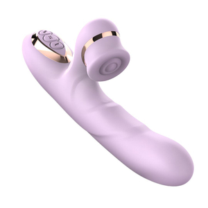 Vibrador Ponto G 3 Modos Vai E Vem 7 Modos De Vibração Com Batidinhas Pleasure