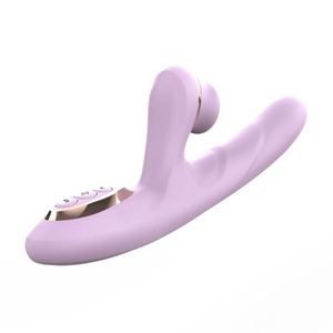 Vibrador Ponto G 3 Modos Vai E Vem 7 Modos De Vibração Com Batidinhas Pleasure