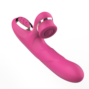 Vibrador Ponto G 3 Modos Vai E Vem 7 Modos De Vibração Com Batidinhas Pleasure