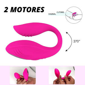 Vibrador De Casal Ela App Bluetooth 9 Vibrações Vibe Toys