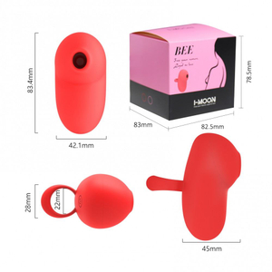 Vibrador Com Sucção Bee 10 Modos De Vibração Vibe Toys