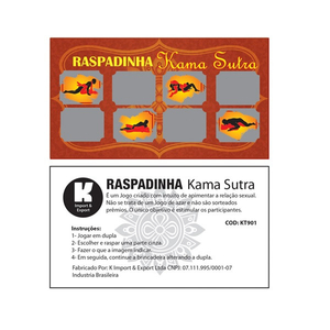 Raspadinha Kama Sutra 10 Unidades Kgel 