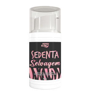 Sedenta Selvagem Gel Excitante Com Aquecimento E Vibração 15g Pepper Blend