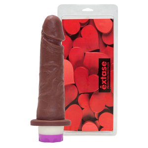 Prótese Com Vibrador Interno 15 X 4cm êxtase