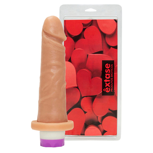 Prótese Com Vibrador Interno 15 X 4cm êxtase